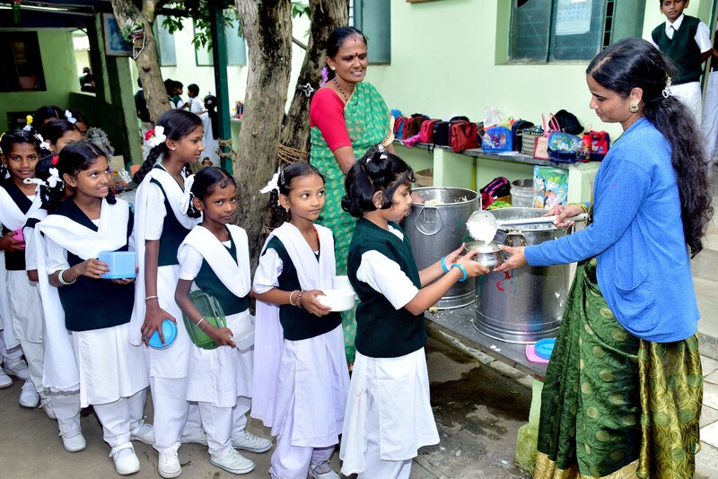 Providing free mid-day meals for students